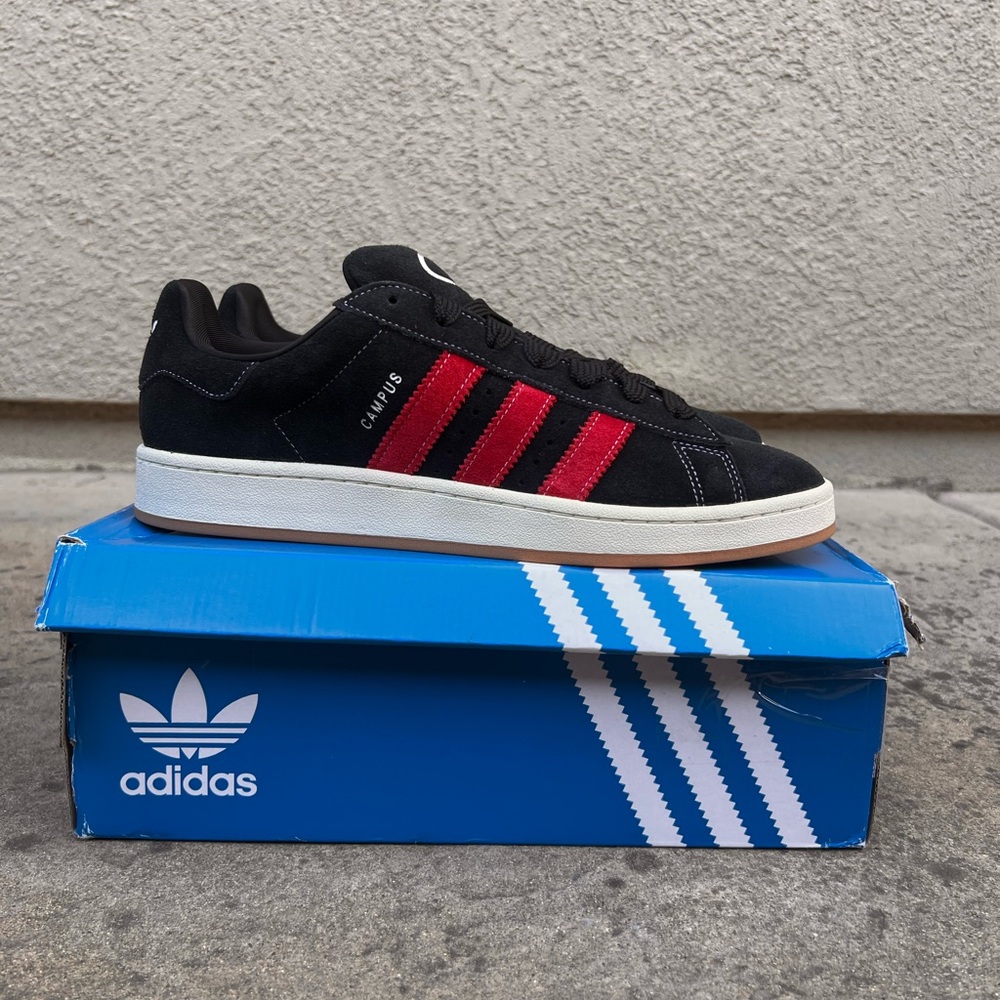 Adidas Campus 00 Black Red Size 13 men’s brand new